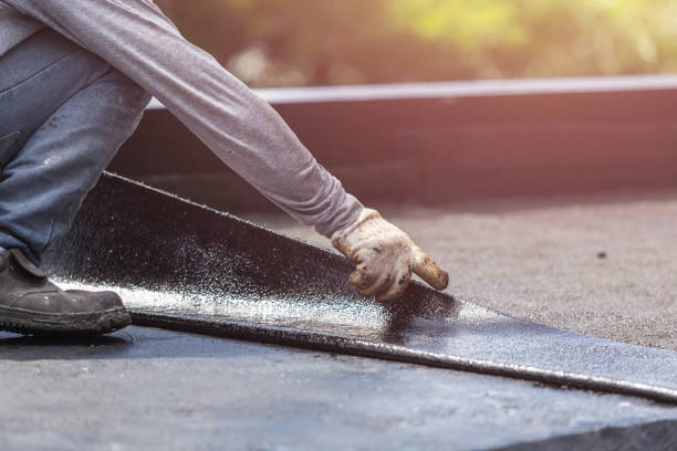Professional Crawl Space Encapsulation technician working in Marysville, OH